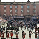 Massed pipes and drums
