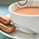 Enjoy Basel's delicious Laeckerli biscuits with a nice cup of tea