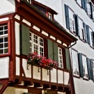 Street in the old town of Basel