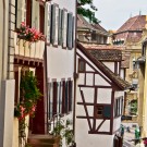 Street in the old town of Basel