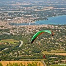 Paragliding at Le Saleve
