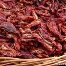 Sundried tomatoes at a local open market