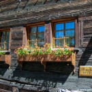 Typical chalet in the Swiss countryside