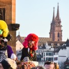 Waggis on Basel's mittlere Brücke