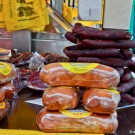 Basel Marktplatz Birnebrot