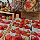 Basel Marktplatz open market fruits