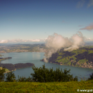 Lake Lugano in the Canton of Ticino