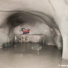 Sculpture in the Titlis Glacier Cave