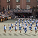 Ailsa Craig Highland Dancers performing at Basel Tattoo