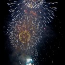 Bundesfeier 2012 Finale at Basel's Mittlere Brücke