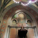 Interior of the Matthaeuskirche in Basel