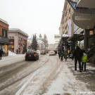 The main street of Davos